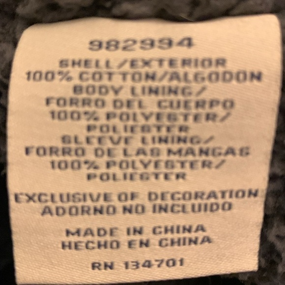 Boston Trader Full Zip Blue Jacket Size XL - Picture 7 of 10